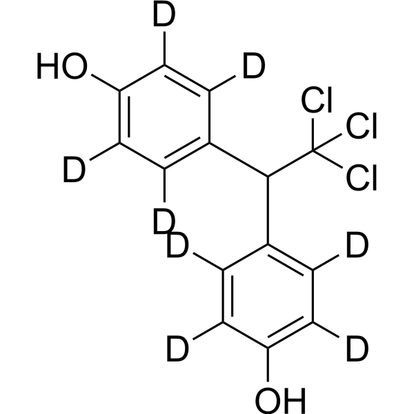 2,2-Bis(p-hydroxyphenyl)-1,1,1-trichloroethane-d8 1794780-53-2